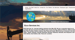 Desktop Screenshot of eccoinc.us